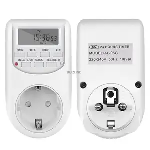 European socket timing socket Smart Socket large quantity and excellent price timer switch AL-06G