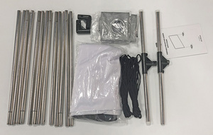 80 Inch 16:9 Di Động Chống Nhăn Trong Nhà Màn Hình Chiếu Ngoài Trời Hai Mặt Với Chân Đế - Product Image 3