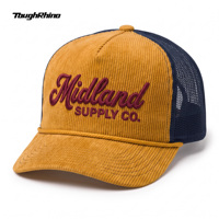 Casquette de camionneur à 5 panneaux, impression personnalisée professionnelle, Logo brodé, maille, mousse de qualité supérieure