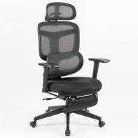 Chaises de bureau design luxueux, chaise de bureau ergonomique en maille moderne de luxe, chaise de bureau exécutive pour ordinateur