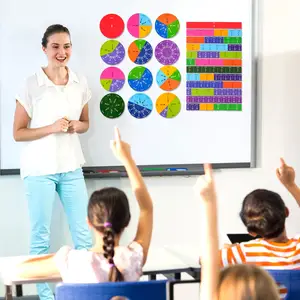 ไม้กระดานการศึกษา Montessori ของเล่นสวนรูปร่างเท่ากับความรู้ความเข้าใจคณิตศาสตร์กราฟคะแนน