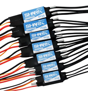 ZTW Shark G2 ESC a 32 bit 20A 30A 40A 50A 60A 80A 100A 2-6S SBEC 5V/6V 8A Regolatore di velocità brushless per propulsore subacqueo per barche <span class=keywords><strong>RC</strong></span> - Product Image 2
