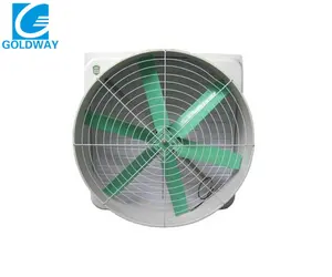 Automatic Durable Outdoor Temperature Controlled Textile Industry Farms Exhaust Fan