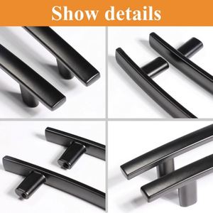 Herrajes Modernos para Muebles WEKIS, Herrajes de Calidad con Diseño Seguro, Tirador para Gabinete de Cocina de 160 mm, Acabado Níquel Pulido - Product Image 4