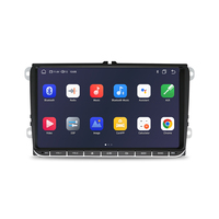 Estéreo de coche Android de ruta para Volkswagen reproductor Multimedia de coche Universal de 9 pulgadas compatible con 4G DSP DAB incorporado y Carplay inalámbrico