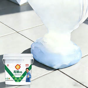 Rouleau de film transparent imperméable auto-adhésif anti-UV, pour <span class=keywords><strong>terrasse</strong></span> en béton, balcon, protection contre l'humidité - Product Image 1