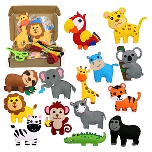 Kits d'art pour enfants pour filles de 2 à 4 <span class=keywords><strong>ans</strong></span> Matériaux en bois et tissu certifiés En71 - Product Image 3