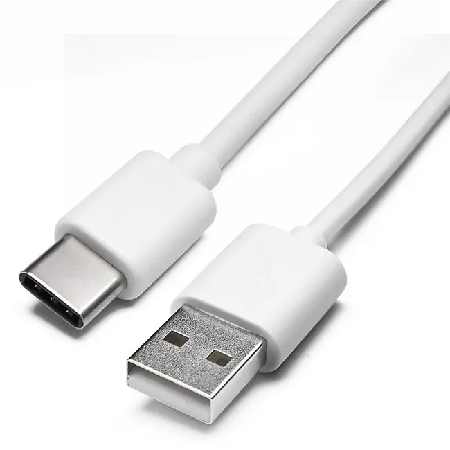 Kabel pengisi daya Cepat USB 2.0 tipe-c, kabel ponsel USB A hingga Tipe c panjang kustom