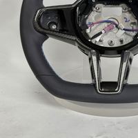 Volant sport M-Sport personnalisé en cuir rouge et fibre de carbone, durable, pour les séries 1/2/3/4/5/6