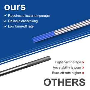 Electrodo de tungsteno equipo de soldadura de 10pcs azul cabeza Lanthanated 175mm TIG de aguja varilla de tungsteno Pin de soldadura - Product Image 3
