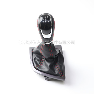 Pomo de palanca de cambios Chery Arrizo 5, diseño ergonómico de plástico Pu para coches con transmisión manual - Product Image 4