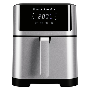 Stainless Steel Electric Luxury Digital <b>Control</b> Double Basket Square 8-10L LCD Display German Air Fryer Smart Hotel Kitchen - Product Image 1