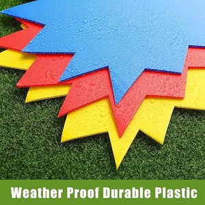 Letreros Personalizados para Exteriores, Resistentes al Agua, de Plástico Corrugado/PVC, con Varias Formas, Servicio de Corte y Procesamiento de Material PP - Product Image 5