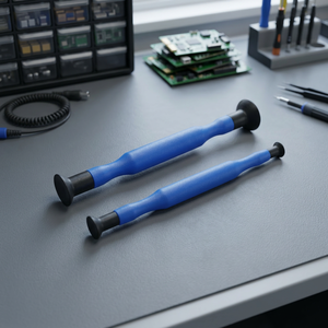 Kit de 2 bâtons de rodage de soupapes de moteur manuels avec ventouses doubles, manche en plastique professionnel pour le rodage de soupapes automobiles - Product Image 3