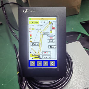 מערכת ניטור עומס עגורן בזמן אמת עם פונקציית ניתוק עומס יתר, יחידת תצוגה LMI בקונסולה לעגורני זחל - Product Image 5