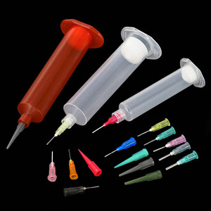 Cylindre de distribution pneumatique en plastique de style américain 3CC/5CC/10CC/30CC/<span class=keywords><strong>50CC</strong></span>, fluide adhésif, colle, seringue de distribution à embout Luer Lock - Product Image 5