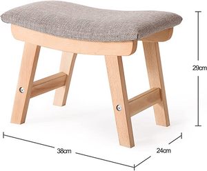 Modern Design Wooden Bar <b>Stool</b> Metal for Home Ottoman Furniture Entry School Apartment Traditional Style Living Room Furniture - Product Image 4