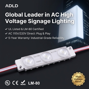 AC 110V LED Module Round Driverless DOB LED Module <b>Light</b> Source with Magnet for Flame Proof Ceiling Lamp Decor - Product Image 1