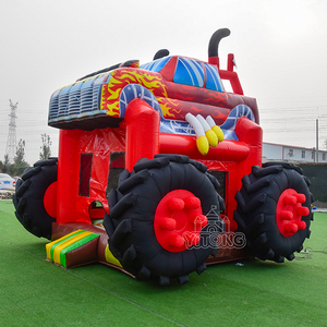 Nhảy nhà <span class=keywords><strong>Inflatable</strong></span> xe bouncy lâu đài <span class=keywords><strong>Bouncer</strong></span> lâu đài bouncy pastel nhảy lâu đài với <span class=keywords><strong>Slide</strong></span> cho thuê bên - Product Image 3