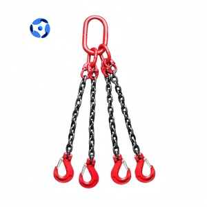 Chaînes de levage G80 avec <span class=keywords><strong>anneau</strong></span> de connexion aux deux extrémités <span class=keywords><strong>sans</strong></span> crochet - Product Image 5