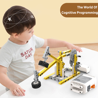 Kit de robotique d'éducation précoce à l'échelle 1:8 Machines statiques modèle jouet STEM blocs de construction éducatifs ensemble pour l'apprentissage des enfants
