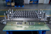Moule de préforme PET à canaux chauds et demi-canaux froids avec composants en acier pour machine d'injection Husky Netstal Aoki