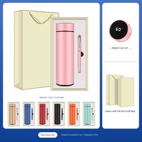 Coffret Cadeau d'Entreprise - Coffret Cadeau d'Entreprise Luxueux avec Clé USB, Thermos, Stylo, Bloc-Notes, Coffret Cadeau d'Entreprise Blanc