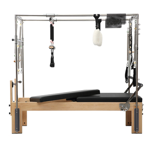 Luxury Maple <b>Pilates</b> <b>Reformer</b> Cadillac Machine 3 in 1 Full Trapeze Combo for Advanced <b>Pilates</b> Exercises - Product Image 1