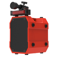 Système audio portable directionnel CT/HC620, haut-parleur robuste pour expéditions avec lumière nocturne puissante et fonctions de sauvetage d'urgence