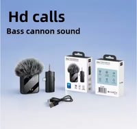 Vente directe d'usine - Microphone sans fil portable F11-2 à double micro avec suppression du bruit, sur mesure