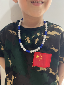 שרשרת חרוזים בהשראת בייסבול ריינסטון לשני המינים שרשרת דיסקובול לאוהבי קבוצת בייסבול - Product Image 5