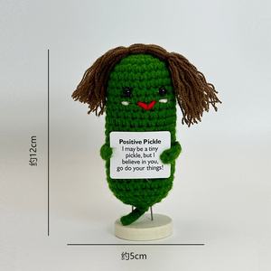 Adorable positif Crochet animaux et légumes jouets fait à la main Crochet hibou enseignant <span class=keywords><strong>employé</strong></span> appréciation cadeau porte-clés accessoire - Product Image 5