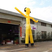 Danseur d'air publicitaire personnalisé Jouets gonflables du ciel extraterrestre Tube gonflable Guy à vendre