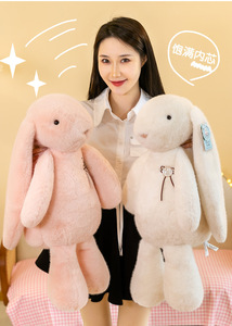 Conejo de Peluche Súper Suave de Orejas Largas y Colores Variados, de Varios Tamaños, Figura para Máquina de Garras, Regalo de Pascua para Niños, <span class=keywords><strong>Bonnie</strong></span> Hot - Product Image 3