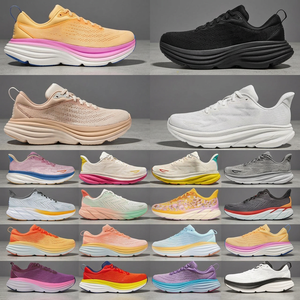 Chaussures de sport Haka 8 ultra-légères à semelle épaisse pour hommes et femmes, baskets de course et de marche en cuir PU et PVC - Product Image 3