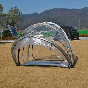 Tenda sportiva per 4 persone, tenda <span class=keywords><strong>in</strong></span> PVC, una camera da letto e soggiorno, veranda completamente trasparente per genitori e bambini che prendono il sole a singolo strato - Product Image 2