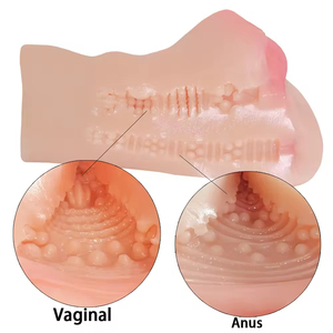 Hot Sale Wholesale Anal TPE <b>Masturbators</b> Latex Male Single-Channel 100% Waterproof HXR Brand Aircraft Cup Masturbation Device - Product Image 4