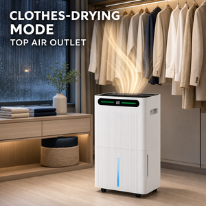 <span class=keywords><strong>Deshumidificador</strong></span> Eléctrico Comercial con Compresor, Capacidad de 80 Pintas, Tanque de 4.5L, Control por Aplicación WiFi, Amplia Cobertura - Product Image 2