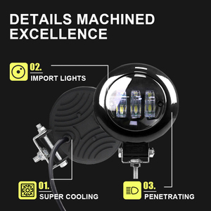 Nueva Luz de Trabajo LED de 30W y 5 Pulgadas, Faro Delantero para Camioneta y Automóvil, Haz Combinado, 12V 6500lm, Ajuste Universal para SUV y ATV - Product Image 3