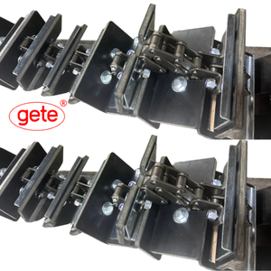 Elevador de Granos Agrícolas con Cadena de Rodillos Termotratada, Cosechadoras OEM Personalizables con Recubrimiento de Zinc/QPQ, Marca Gete, 1 Año de Garantía - Product Image 2