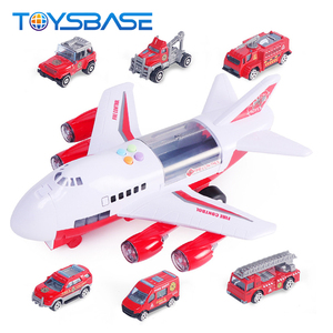 Avión de fricción de <span class=keywords><strong>dibujos</strong></span> <span class=keywords><strong>animados</strong></span> de almacenamiento de plástico de juguete inercial para niños - Product Image 2