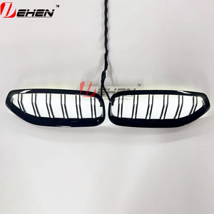 Para <span class=keywords><strong>BMW</strong></span> <span class=keywords><strong>Z4</strong></span> Series G29 LED rejilla negra brillante modificación rejilla de doble línea rejilla de doble barra 2020 2021 2022 <span class=keywords><strong>2023</strong></span> 2024 2025 - Product Image 5