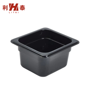 Liyunda nhà bếp an toàn chống mứt màu đen trong suốt 1/3 gastronorm Pan nhựa Polycarbonate gastronorm gn chảo với nắp cho trái cây - Product Image 2