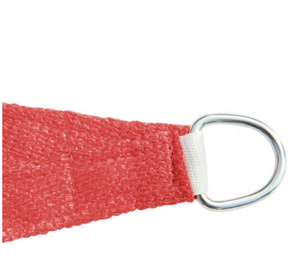 Telo Ombreggiante Rettangolare Rosso su Misura - Telo Parasole in HDPE con Bordi Rinforzati per Patio e Giardino - Product Image 3