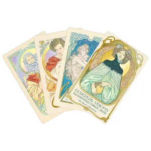 Fabrik Direkt verkauf benutzer definierte Großhandel Bronzing Tarot Karte Spielkarte