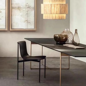 Silla de Comedor Moderna, Simple, Minimalista, Estilo Italiano, Silla de Oficina de Alta Gama, Estilo Nórdico, para Negociaciones - Product Image 4