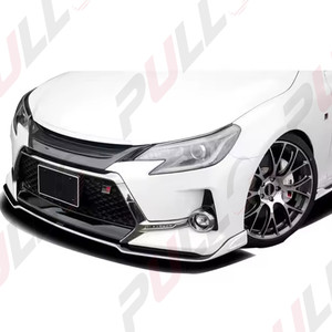 Bumper Auto di alta qualità BodyKit per REIZ Mark <span class=keywords><strong>X</strong></span> 2014-2018 per lo stile GS includono paraurti anteriore e posteriore con griglia e lampade per Auto - Product Image 5