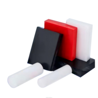 Feuille de plastique OEM de couleur POM Blue Rod Red Engineering Plastic Delin Rod