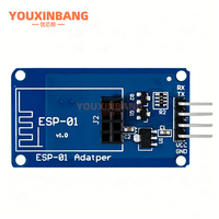 Módulo Adaptador ESP-01, Módulo Transceptor Inalámbrico WiFi, Módulo de Transmisión Transparente de Larga Distancia en Serie, Placa de Desarrollo