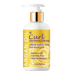 Crème de boucles pour les cheveux Crème de définition de <span class=keywords><strong>curling</strong></span> Produits de coiffage Crème de définition de boucles africaines de longue durée - Product Image 5